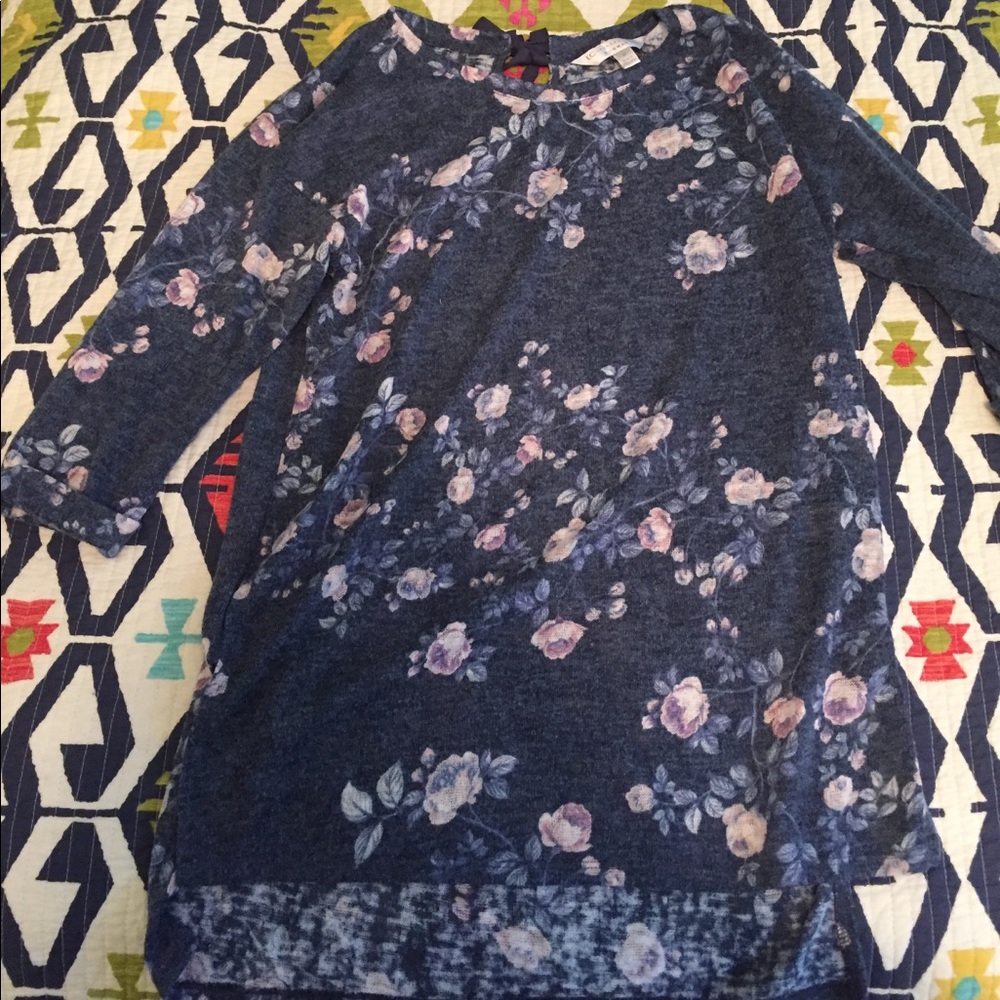 LC Lauren Conrad • Runway Floral Shirt